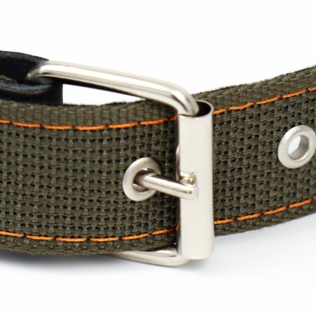 Collar of tarpaulin dimensionless single-layer, 72 x 3.5 cm, Osh 45-60 cm, khaki-3