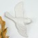 Decor Wall ceramics "White Bird" 4.2x17.5x23.5 cm