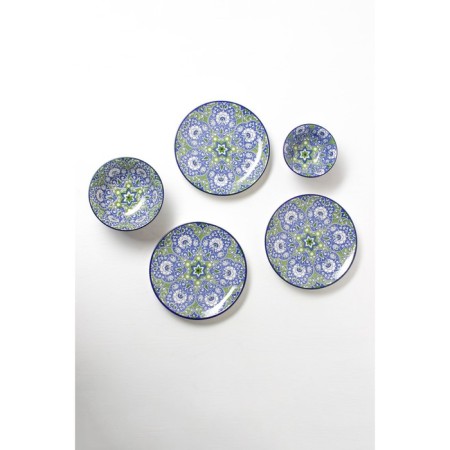 Basilnik ceramic shade "Javlon", 600 ml, d = 14.5 cm, blue color-8