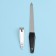 Manicure set, 2 objects, black/silver color