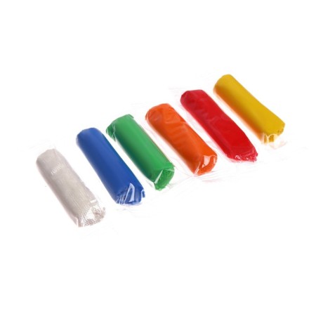 Modeling dough 6 colors, 72 g Calligrata (on a vegetable basis), a packet of zip-block-2