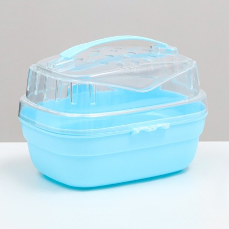 Carrying for rodents "Pigzon", 23 x 16 x 15 cm, blue-2
