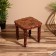 Coffee table 44x44x40 cm, tree shisham
