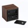 Clock - an alarm clock electronic "digit" with a thermometer, wooden, 6.5 cm, aaa, USB