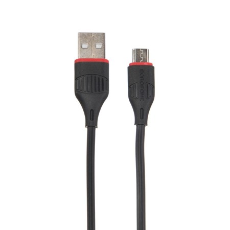 Cable Borofone BX17, Micro USB - USB, 2.4 A, 1 m, black-1