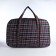 Road bag with lightning, external pocket, long belt, blue/red color