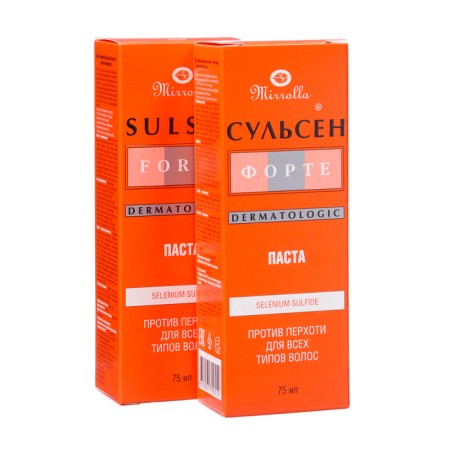 Pasta Mirrolla "Sulsen Forte" 2%, 2 pcs 75 ml