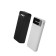 External BYZ W79, 10,000 mAh, Type-C, USB, 2 A, display, cable 4, display, black