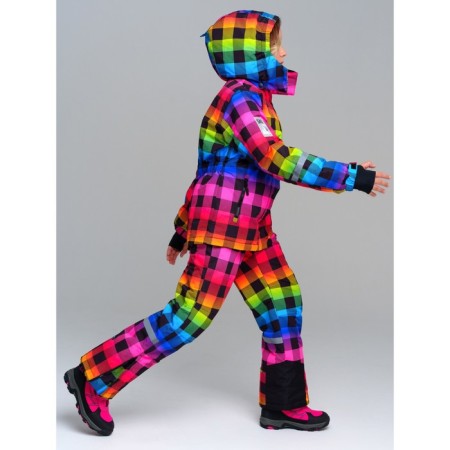Winter set for the girl PlayTode: jacket and trousers, height 128 cm-2