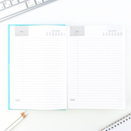 Diary "Happiness". A solid cover, glossy lamination, A5 format, 160 sheets.-2