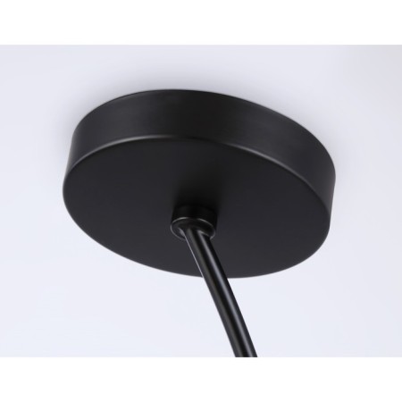 Suspended Ambrella Light, Modern, TR2548, 5HE27, Black color, bronze-4