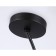 Suspended Ambrella Light, Modern, TR2548, 5HE27, Black color, bronze