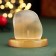 Souvenir "Snake for good luck! 2025", Selenite, 6x6x4.5 cm