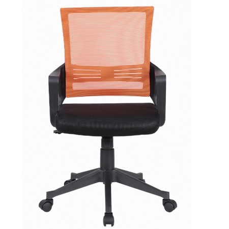 Brabix armchair "Balance MG-320", with armrests, combined black/orange-3