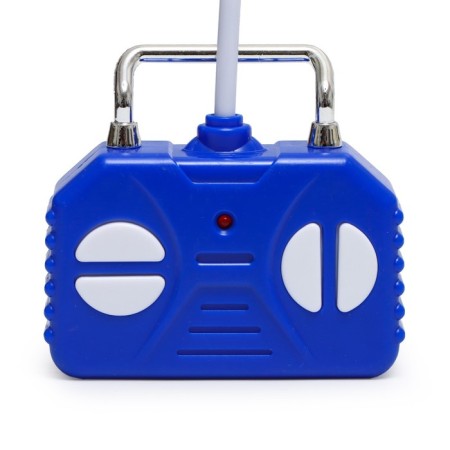 Radio-controlled “Trick” car, works on batteries, lighting effects, red red.-4