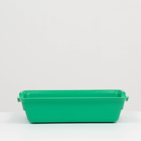 Deep toilet without a mesh 36 x 26 x 9 cm, green-2