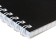 Notepad A6, 40 sheets, in a cage on the crest "Monochrome", cover coated cardboard, block 60g/m2, mix