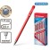 Gel pen Erichkrause G-Soft, red ink, node 0.38 mm, letter line length 500 meters