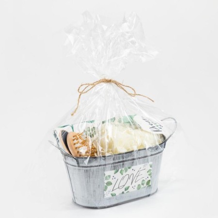 Gift set "Eucaliptus" with a towel (5 items)-6