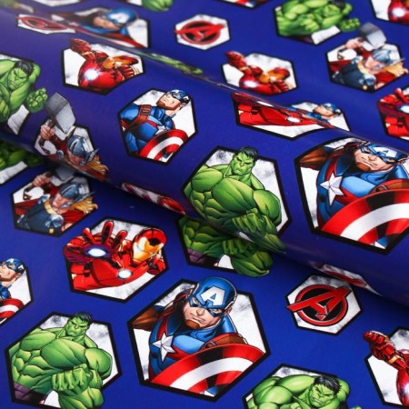Packaging paper 60x90 cm, Avengers-3