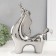 Souvenir Ceramics "Proud Horse" silver 7.5x26x31 cm