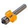 Clampicon Encor 46233, Komovic, on wood, D = 8 mm, R = 4.8 mm, 22.3 x 13 mm 13 mm