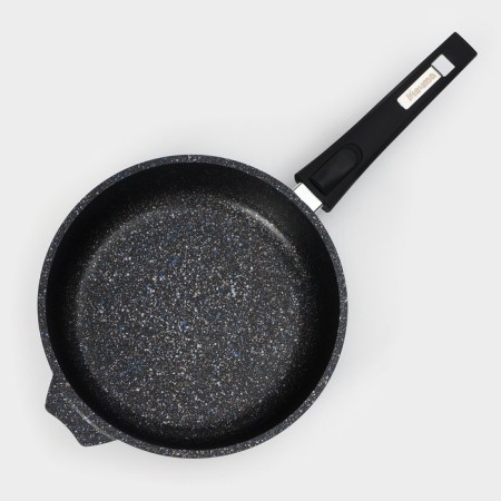 Granite Star STARS STARTION PRO, D = 24 cm, removable handle, induction, black color-1
