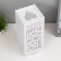 Nightlight "Romance" LED from batteries 3HAAA USB white 10x10x23cm Risalux