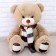 Soft toy "Bear Martin", coffee color, 90 cm