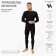 Thermo set of men's (jumper, trousers) Black color, river 58