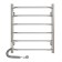 Electric towel "Sanprise" Victoria P6, 500x600 mm, left, chrome