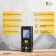 Laser rangeer Deli DL4168 102961, ± 3 mm, 40 m