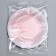 Disposable paper plate "Pink Ceramics", 18 cm