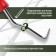 Hook for knitting the tundra reinforcement, wooden handle, 210 mm