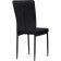 Stool on the metal frame Rek Metal/velor, black/black 42x54x94 cm