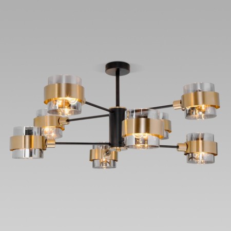 Ceiling chandelier with ARCADA, 60W, E14, 80x80x34.5 cm-2