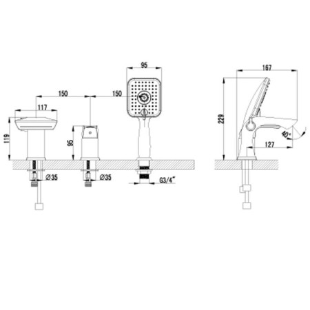 Universal Builder Lemark Unit LM4545C-1