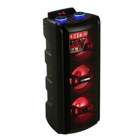 Portable column Telefunken TF-MS2211, 100 W, 3000 mAh, FM, BT, Microsd, USB, backlight