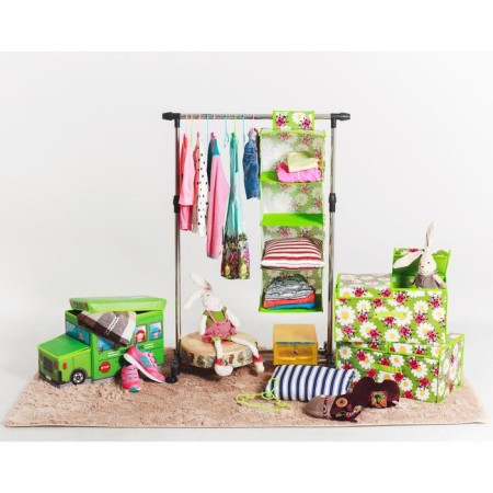 COVFR of the suspended share "God's cows", 4 compartments, 30 × 30 × 80 cm, green color-6