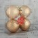 Set of balls plastic D-8 cm, 4 pcs "binding" gold