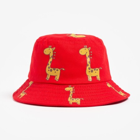 Panama Children's Minaku "Girafics", river 50, col. red