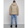 Male Winter jacket, size 56, beige color