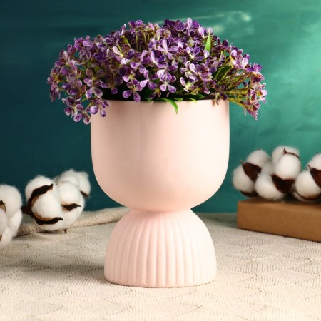 Kashpo - Vase "Cup" 15x11cm pink-1