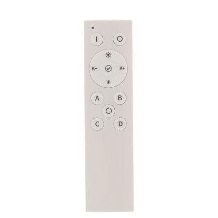 Radio remote control for track lamps 2400 MHz, 50 m, 4 groups, dimmer, shade, white-1