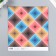 Scrapbooking paper bilateral "bright geometry" density 180 g 15.5x17 cm