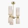 Suspension lamp Maytoni Mod302PL-06CG, E14, 6x40 W, 340x340x770 mm, gold