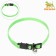 Fly collar with a bell, 30 x 1 cm, polyester, green
