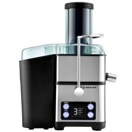 Brayer 1704br juicer, centrifugal, 800 watts, 4 speeds