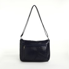 Women's bag with lightning, blue color