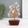 Bonsai souvenir "Cash tree with marble" 60 stones 12.5x5.2x7 cm